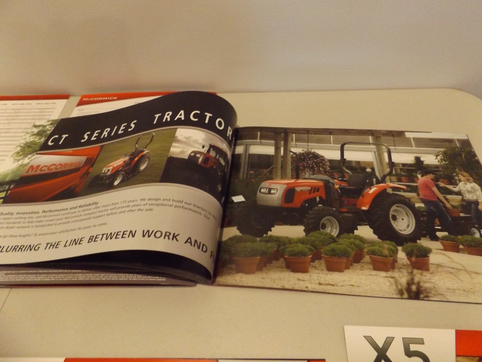 6-pc. McCORMICK SERIES TRACTORS, 2012-2013