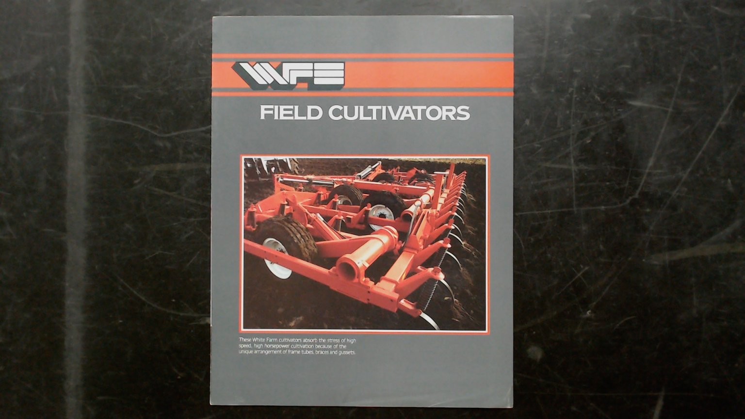 White Farm Field Cultivators Vintage Brochure 1980s Agriculture