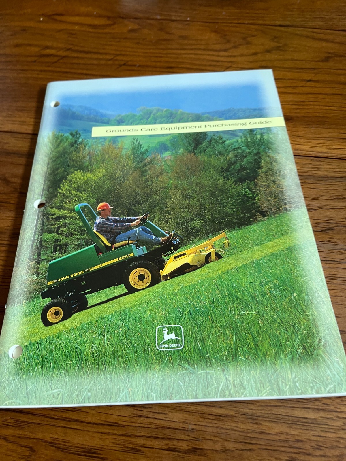 John Deere Grounds Care Equipment Buyer Guide For 1995 Brochure AMIL21 ver7