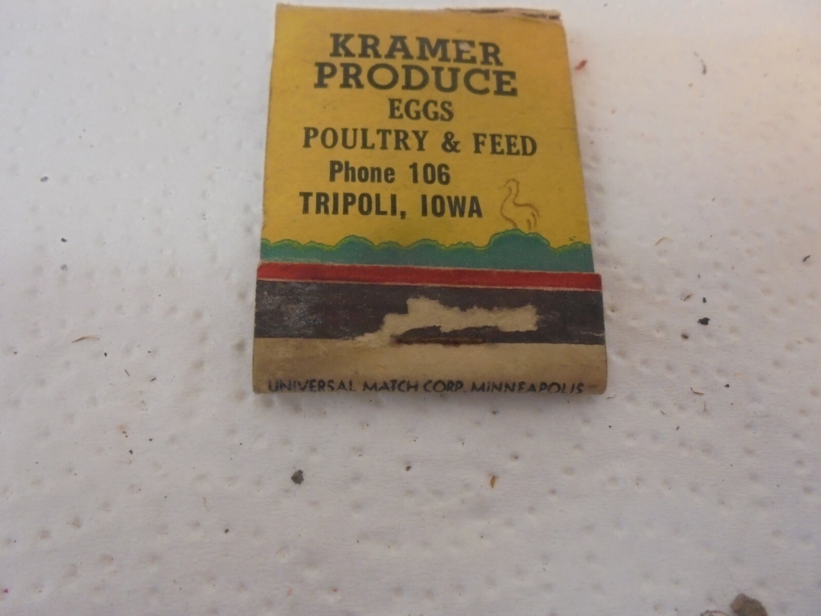 matchbook kramer produce tripoli iowa hilltop poultry aids eggs poultry & feed