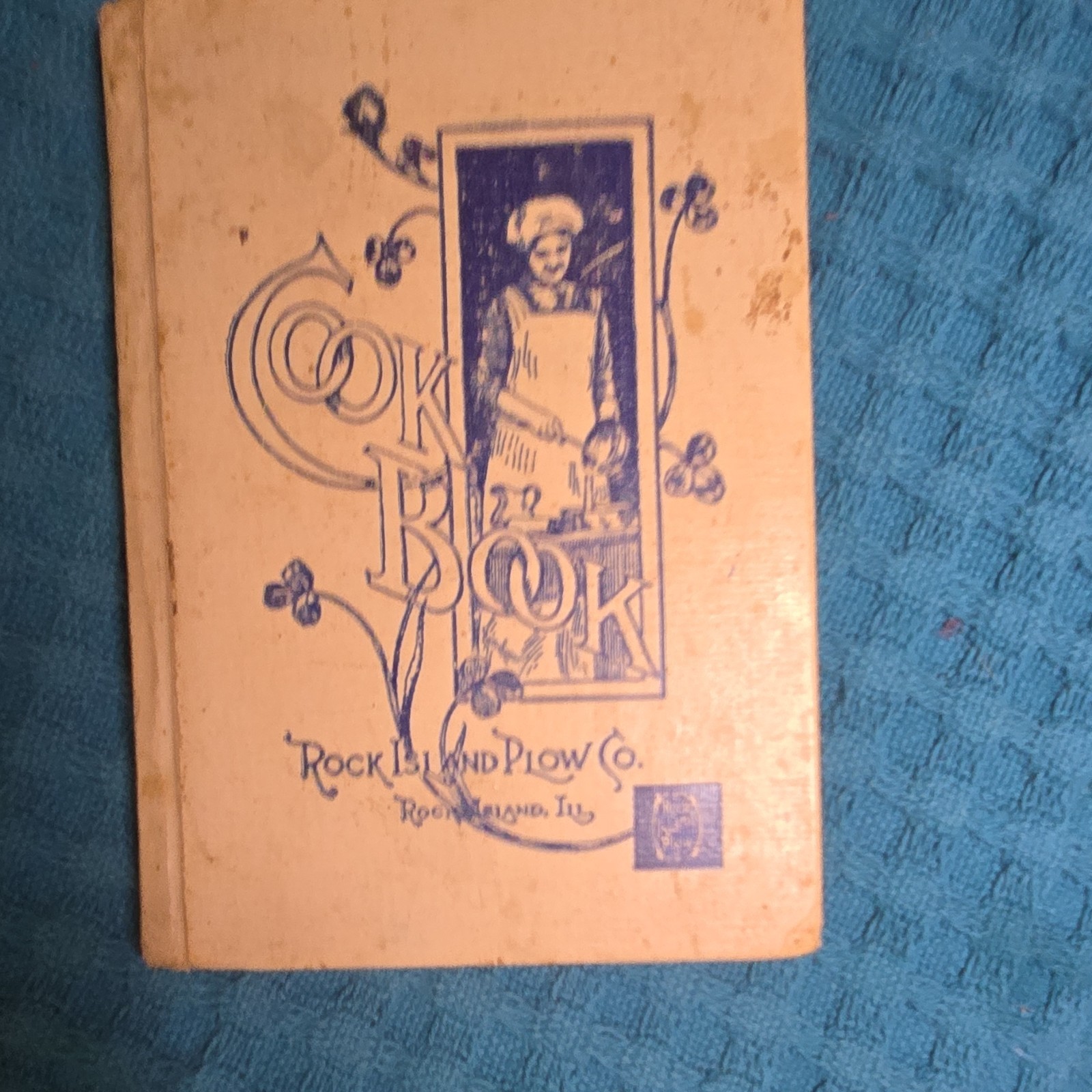 Rock Island Plow Co. 1912 Original Agriculture Advertising Book Collectible