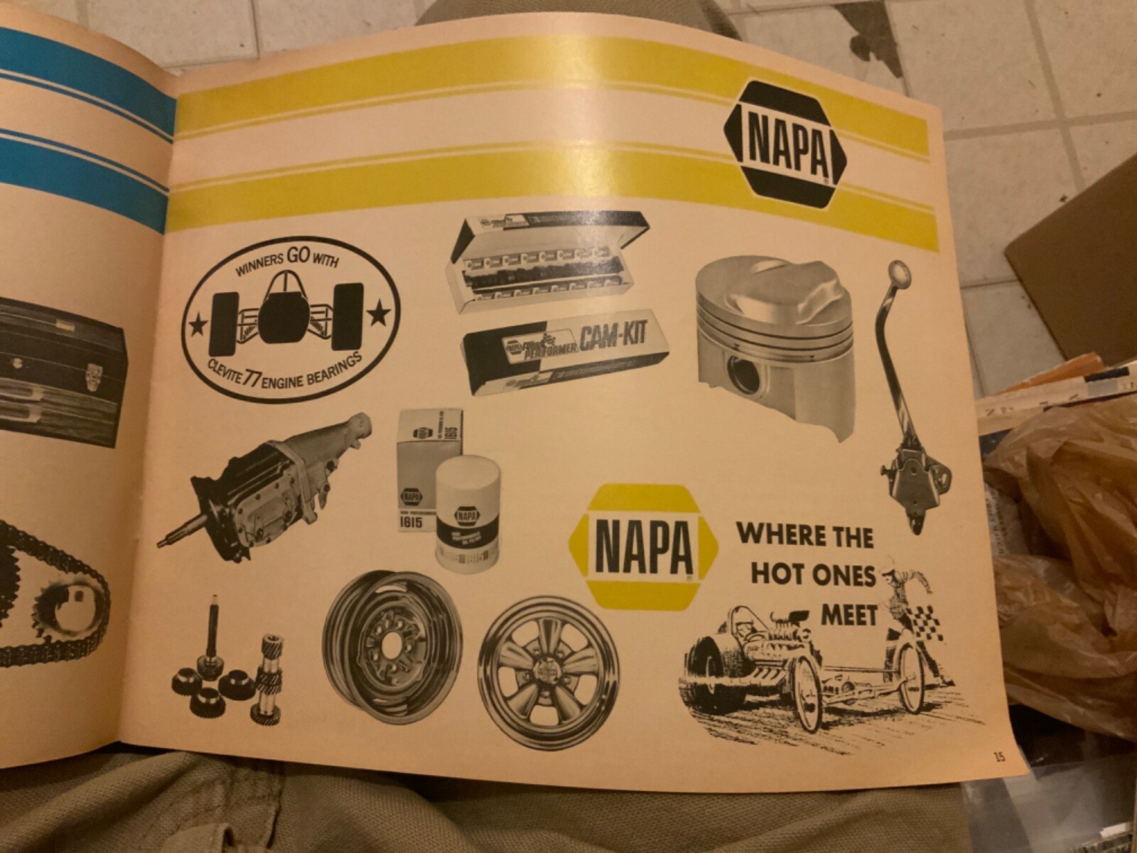 1971 NAPA Home Farm Ranch Supplies Vintage Catalog Part Equipment