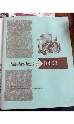 USDA Home & Garden Bulletins 1970s – Meat Freezing & Nutrition – 7 Pamphlets