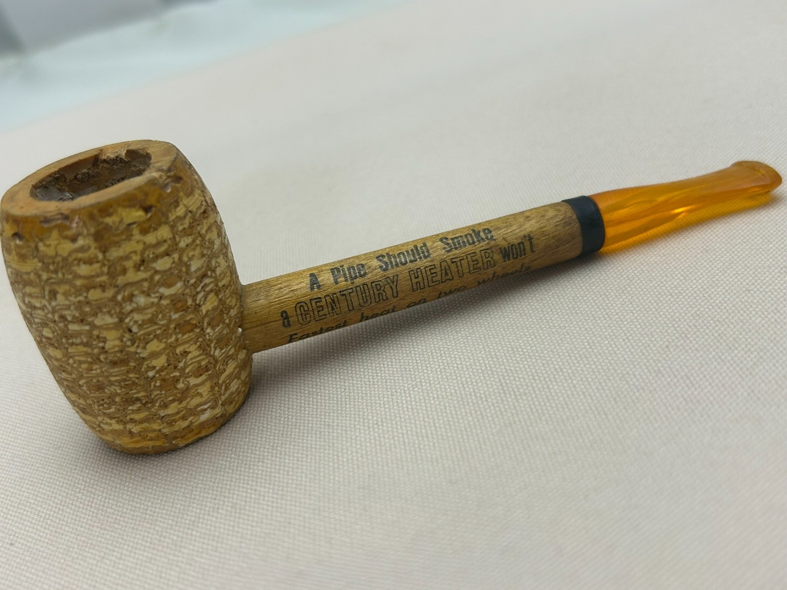 Vintage Neffs Farm Equipment Century Heater Corn Cob Pipe Neffs PA Advert