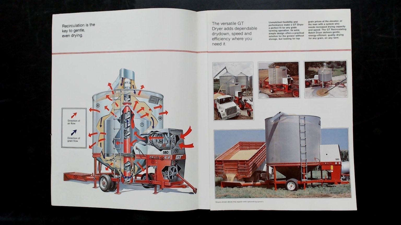 GT Recirculating Batch Dryers Brochure Vintage Agricultural Equipment