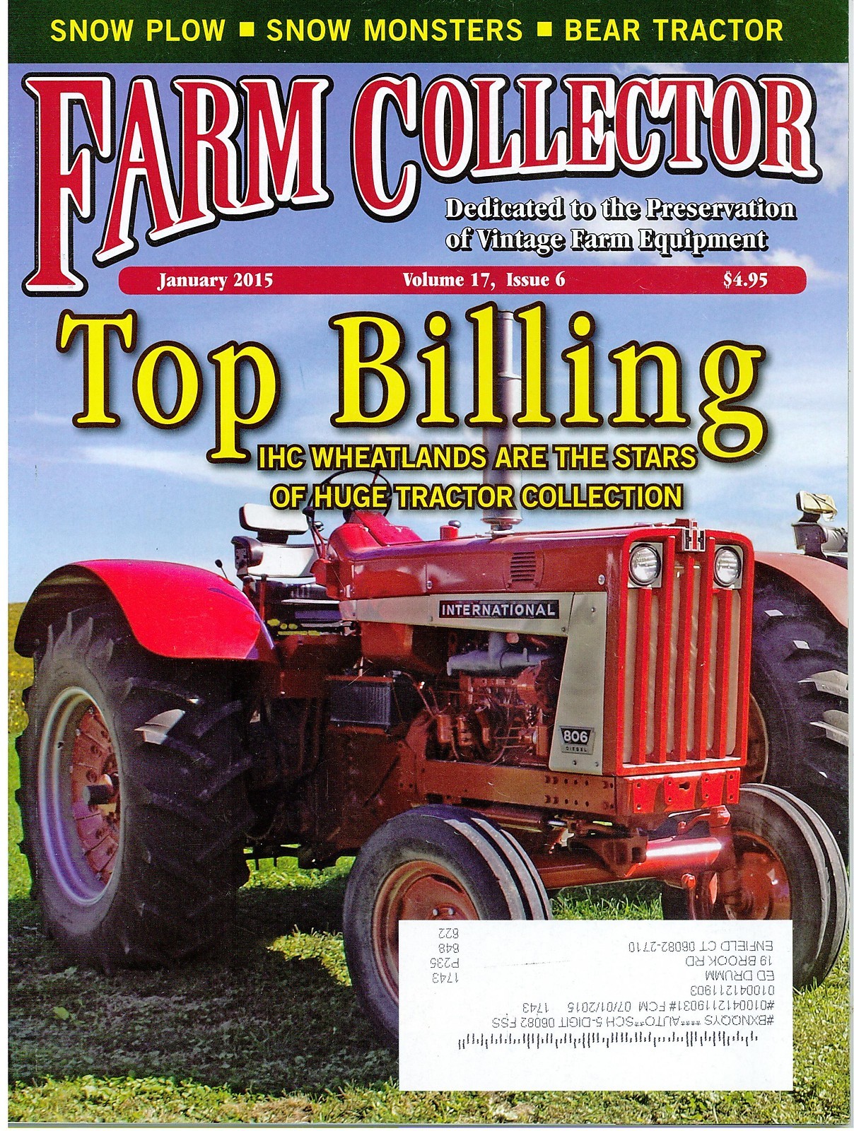 BEAR Tractor Crawlers, Cletrac Master Sargent V plow, Evans Mfg corn planter