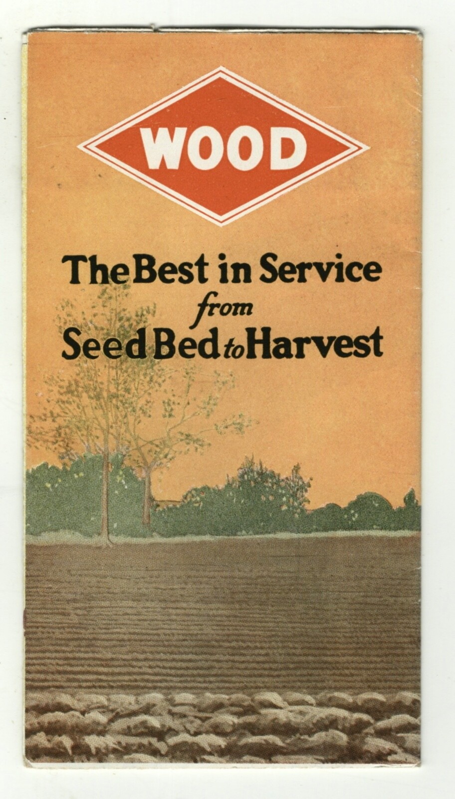 CA 1930 WALTER WOOD DISC HARROW FLYER MOWING REAPING MACHINE CO HOOSICK FALLS NY
