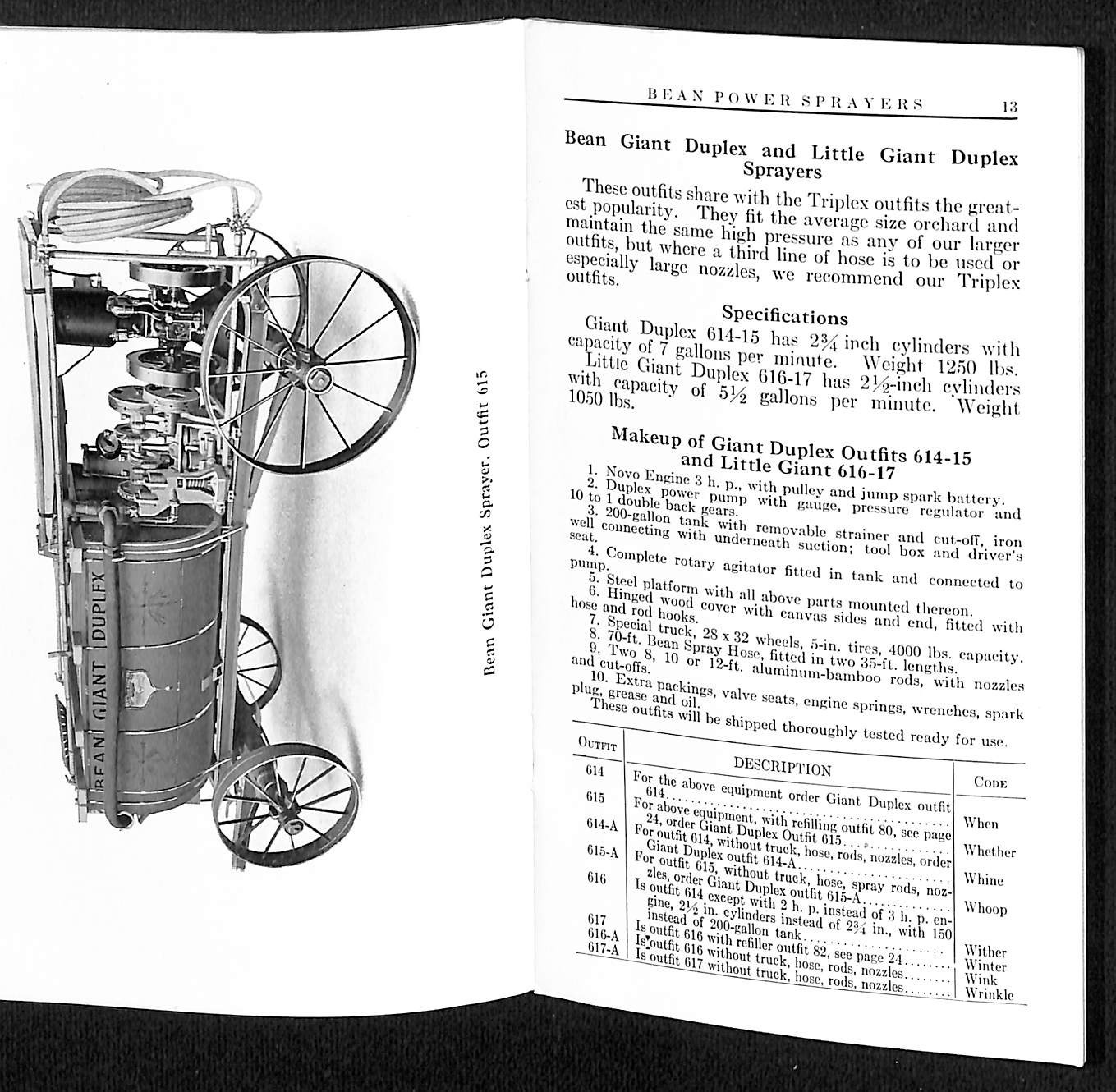 Bean Spray Pump Co Lansing, MI Hand and Power Sprayers Catalog No. 34 32pp (#2)
