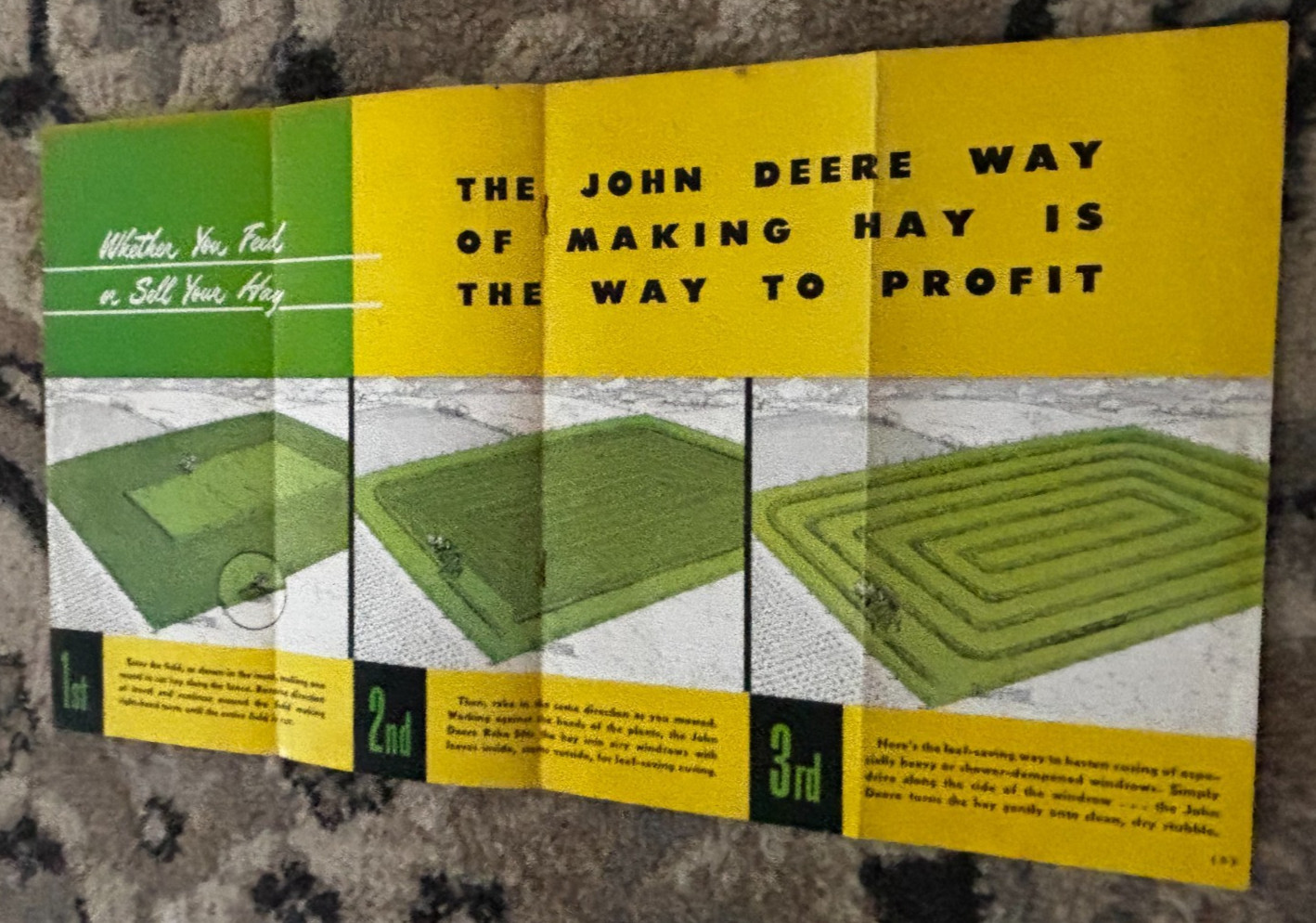 John Deere Making Hay the John Deere Way For 1954 Brochure DCPA26