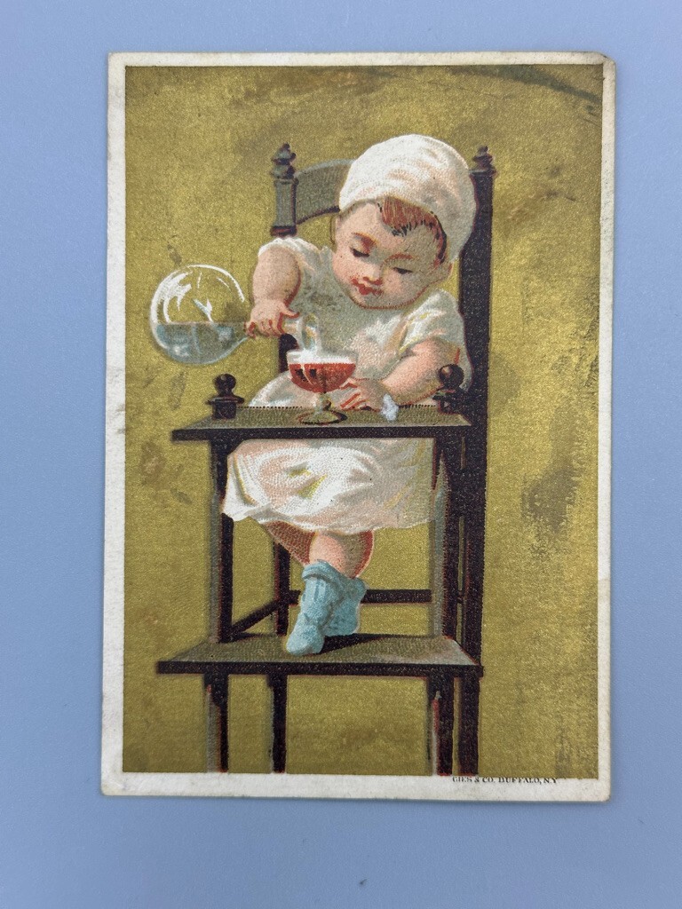 1880s Aultman Miller BUCKEYE MOWER Farm Advertising Trade Cards AKRON Ohio
