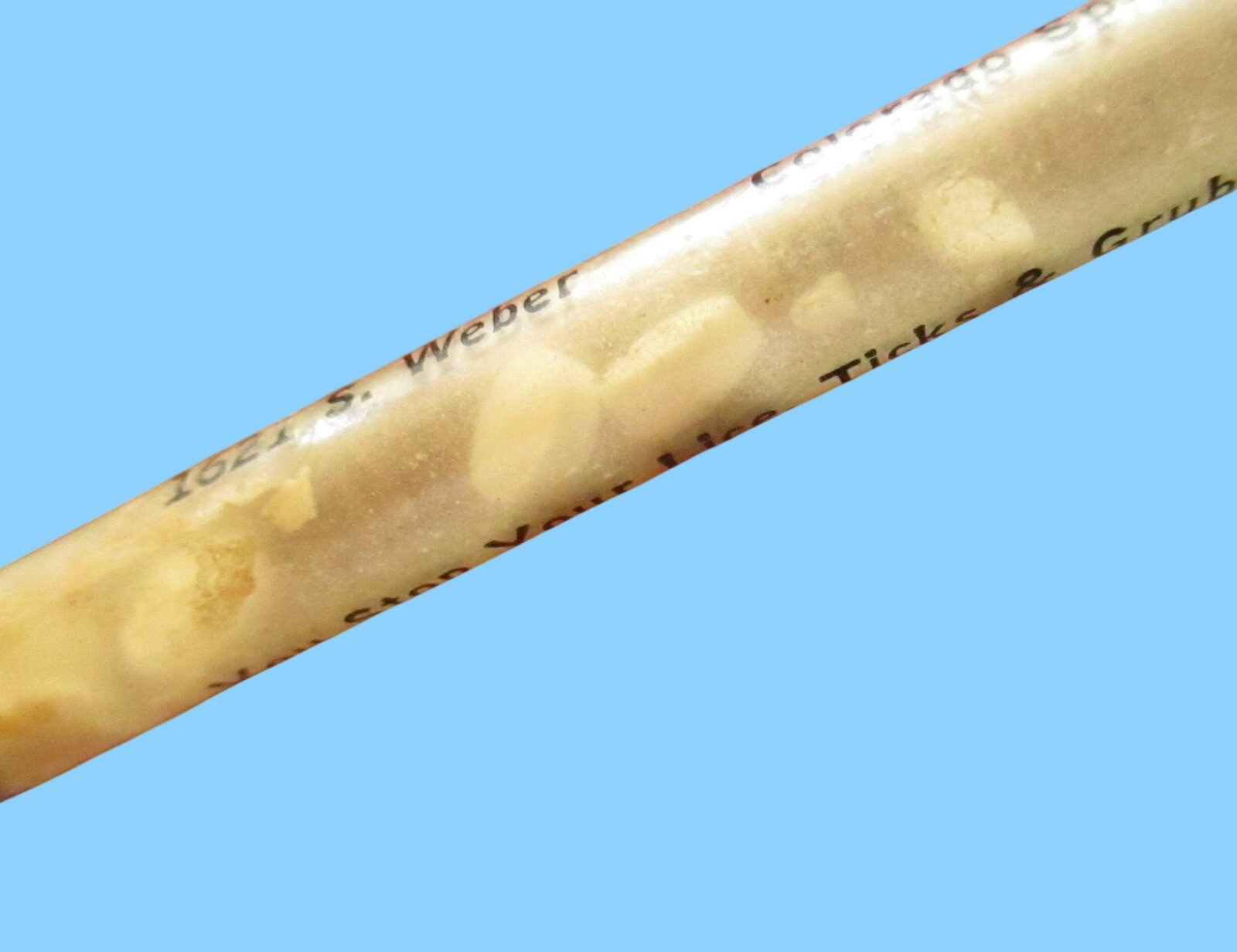 Vtg 40s COLORADO SPRINGS RAYS CATTLE INSECTICIDE Agriculture Advertising Pencil