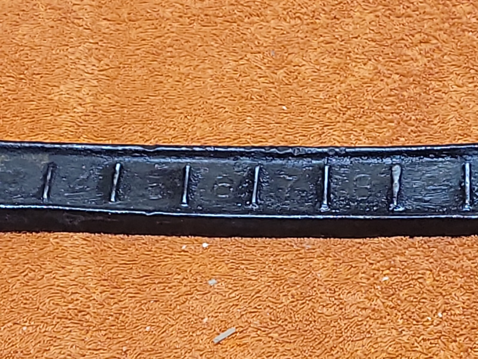H•Vintage 14&Prime; La Crosse Plow Co. K29 Wrench- Back Side Ruler Marked – Nice