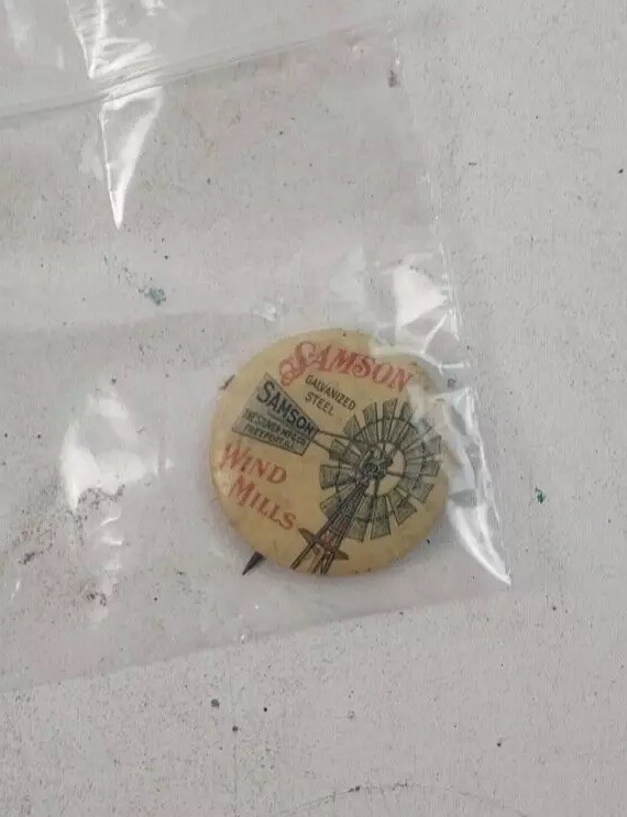 Antique Samson Windmills Pin