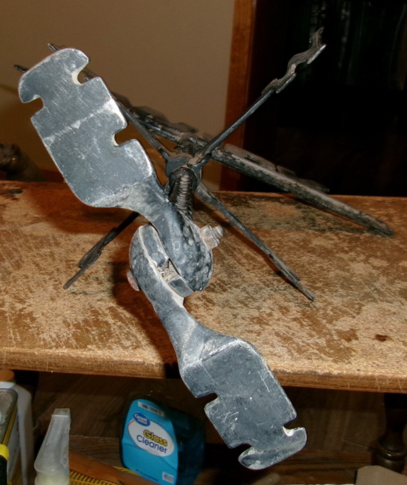 20 inches tall wick buildings metal weathervane see condition in good shape used