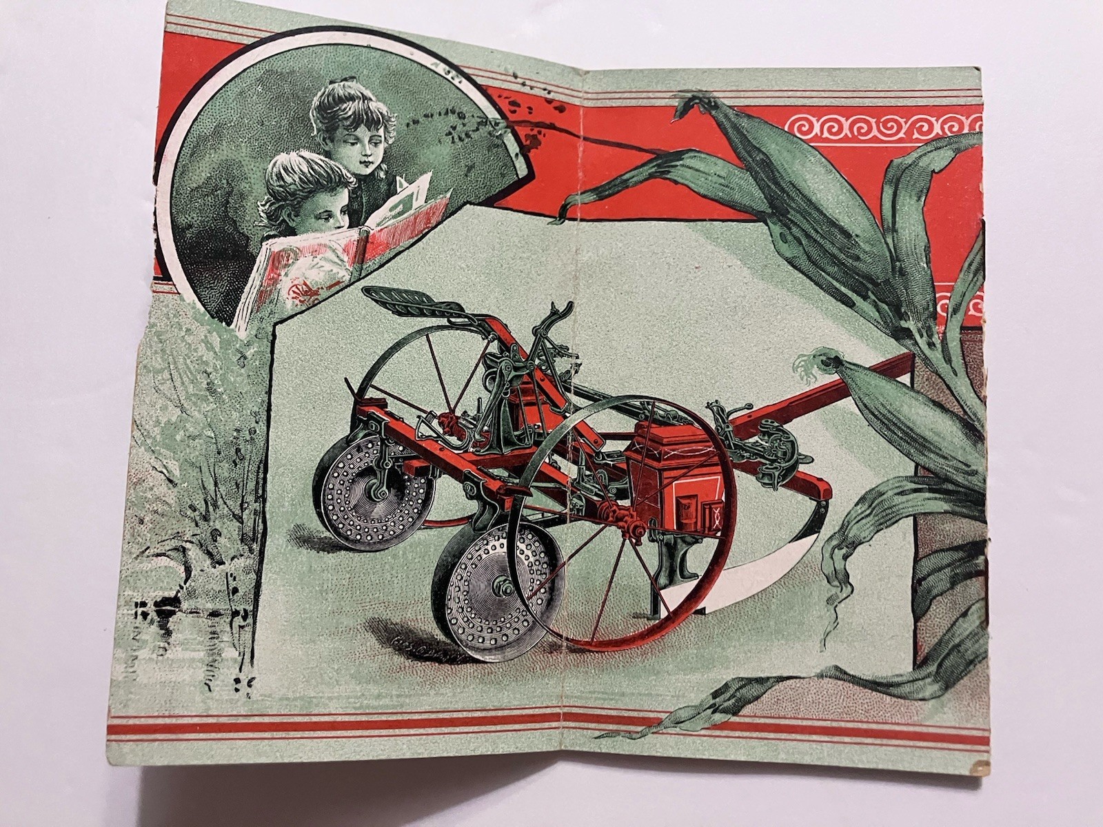 1893 Haworth & Sons Planting Machinery Trade Card Catalog Elmwood Nebraska