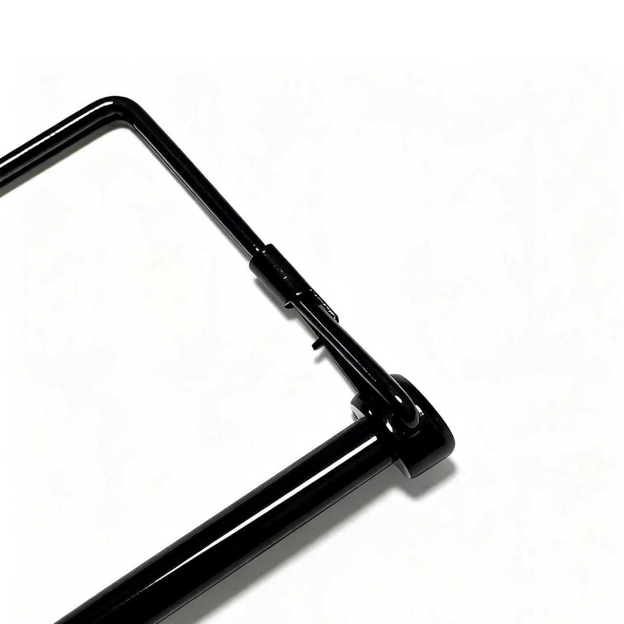 4 Pack 1/4 X 4 Inch Trailer Hitch Pin Black Heavy Duty Steel Trailer Coupler Pin