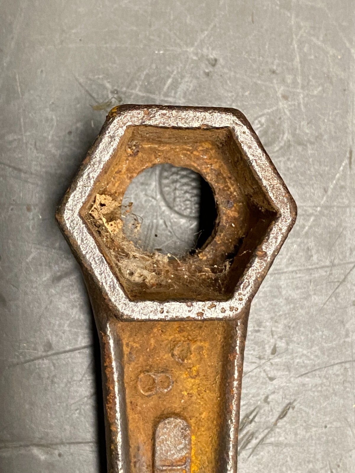 TWIN CITY TANK & SILO Vintage Wrench FARM Industrial Bung Wrench MINNEAPOLIS MN