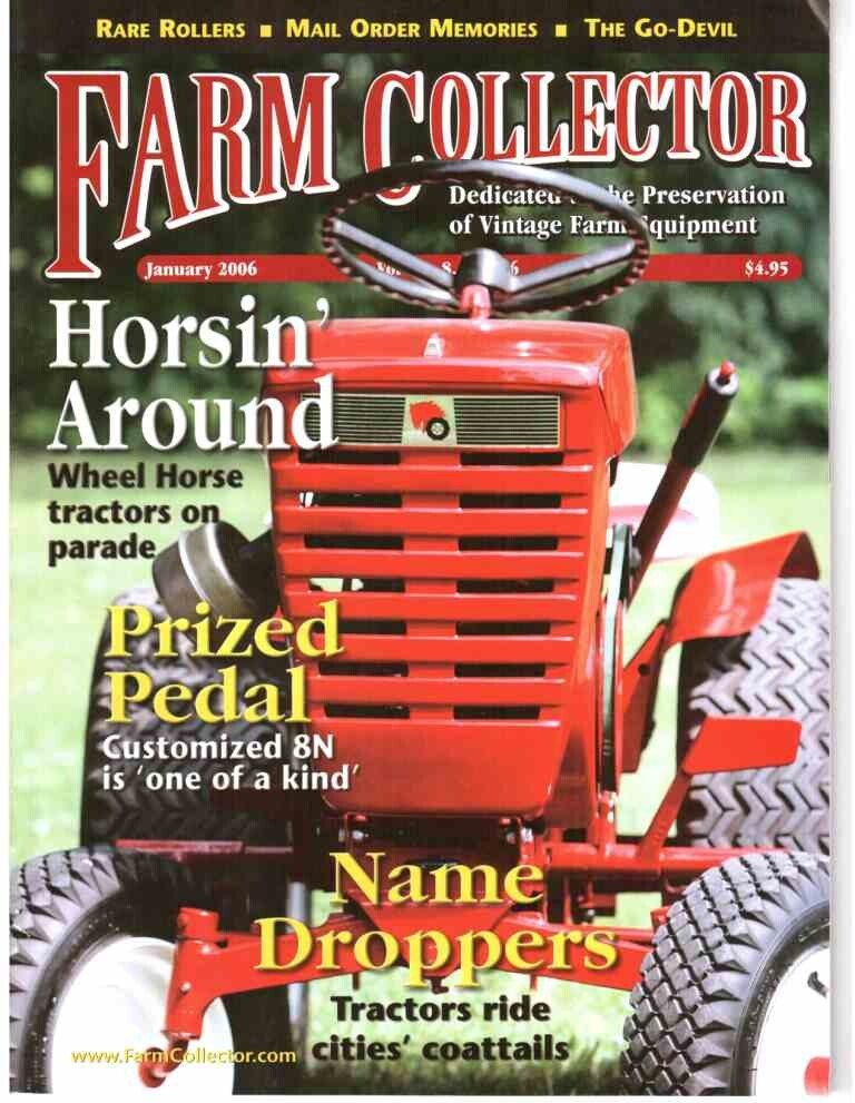 Wheel Horse Garden tractors – Ford 8N pedal tractor – Go-Devil