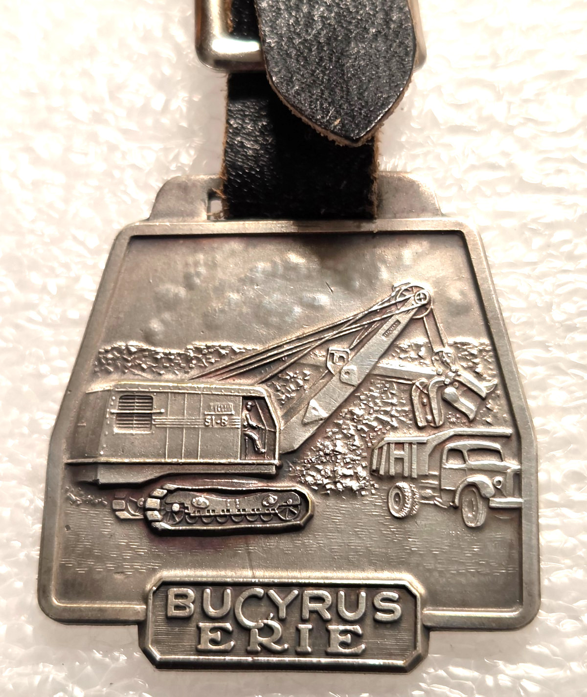 Vintage Giles & Ransome / Bucyrus Erie Watch Fob Phila PA