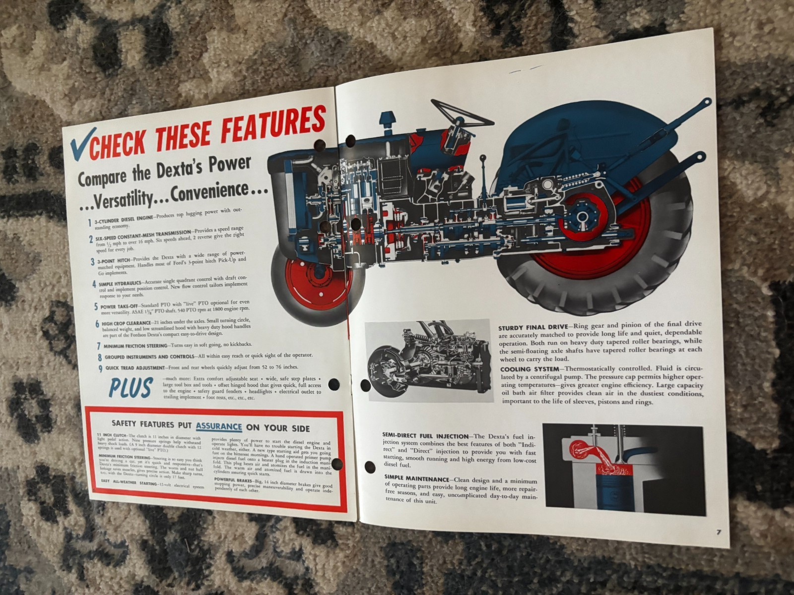 Fordson Dexta Diesel Tractor Brochure DCPA26