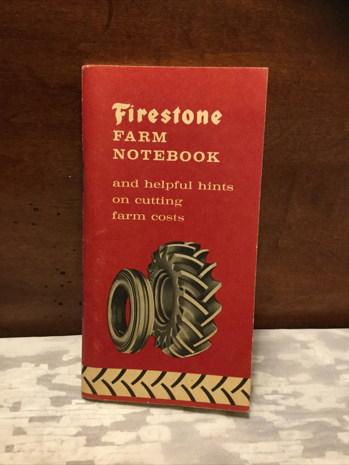 Vintage 1959 Firestone Advertising Farm Notebook W/Helpful Farm Tips-Unused