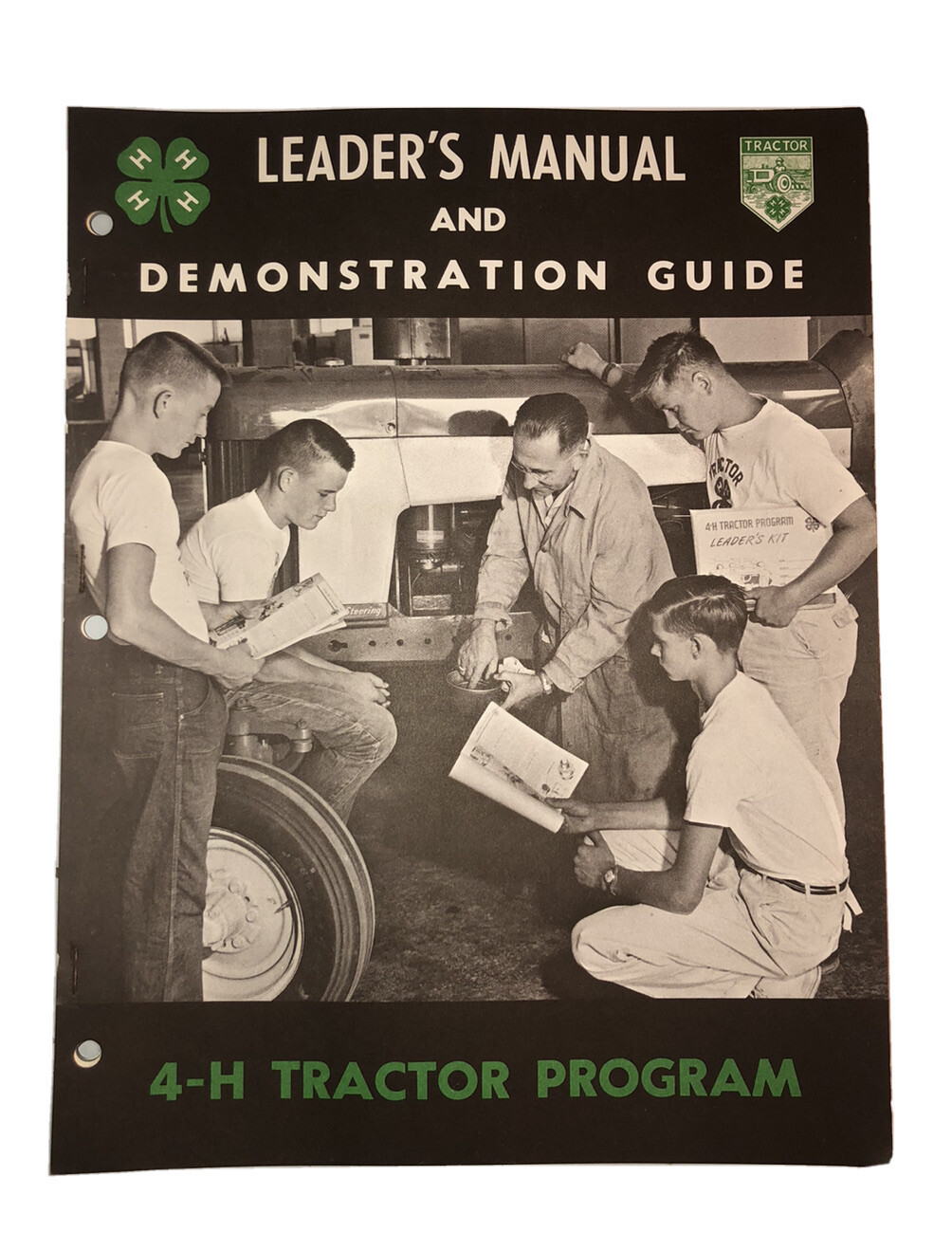 1963 *Unused* California 4-H Leader’s Manual&Demonstration Guide Tractor Program