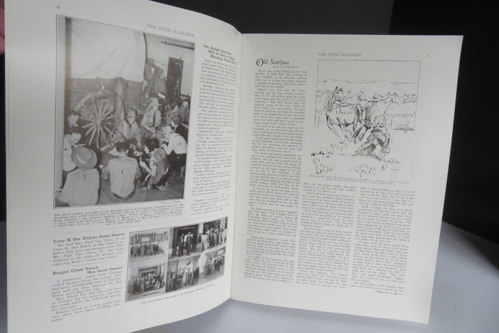 1939 VINTAGE The Dude Rancher® October Quarterly Convention Program Casper, WY