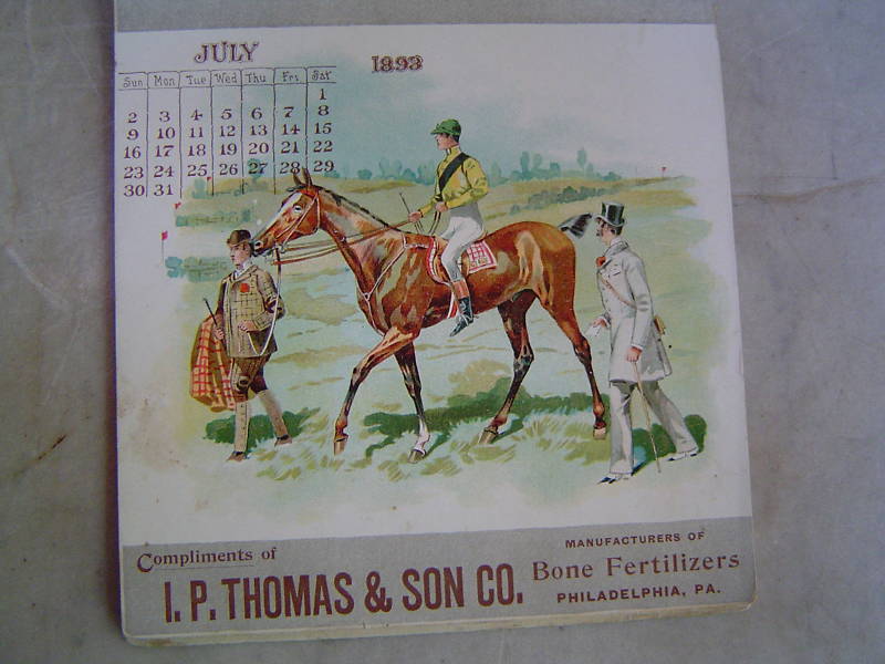 1893 – I P Thomas, Philadelphia, Pa – Bone Fertilizers