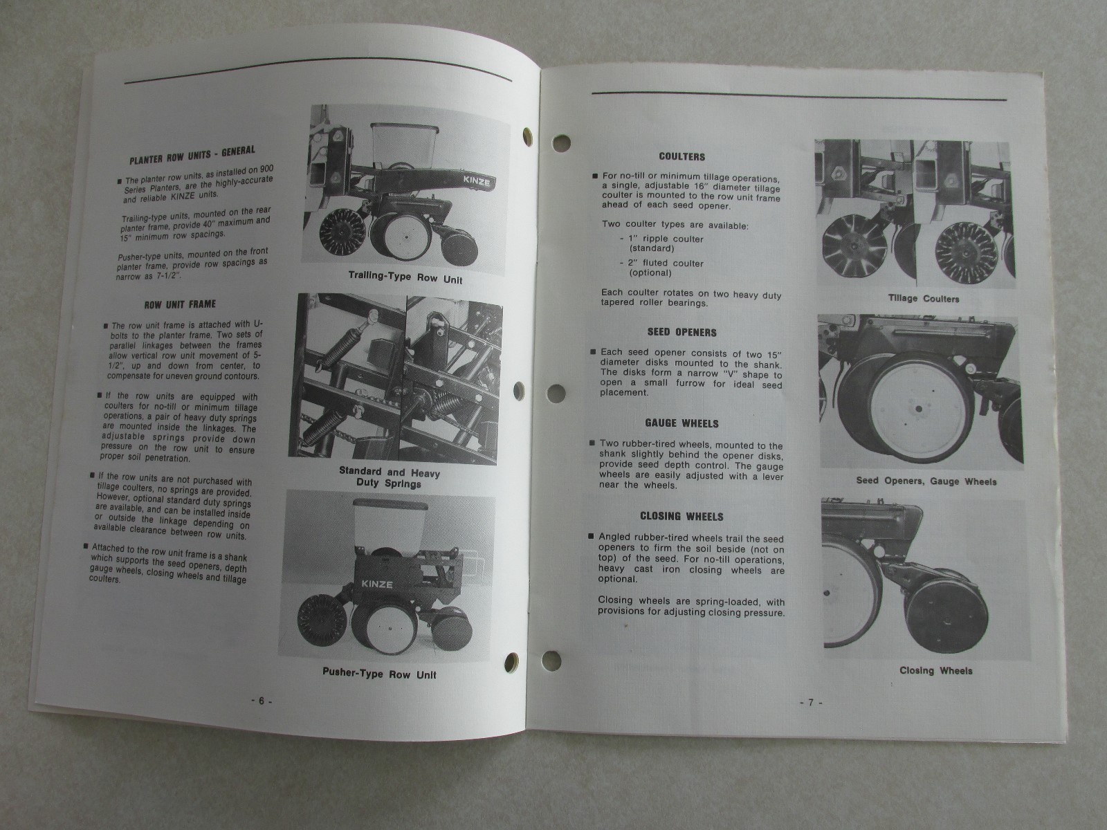 MBF23 AVCO New Idea Farm Equipment Product Information 900 series planter