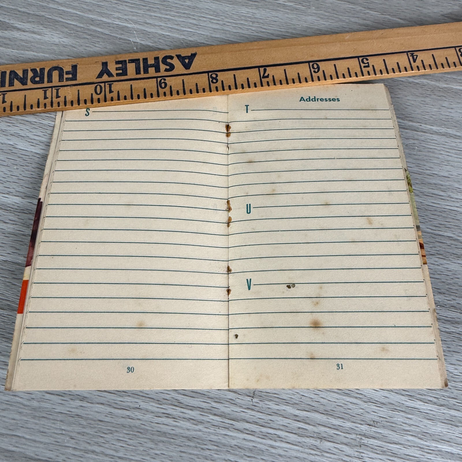 Vtg Notebook 1951 Swifts Plant Food Ag Pocket Book Food Service USED w/ WRITING