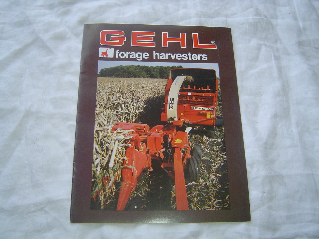 Gehl 11260 1060 760 forage harvester brochure