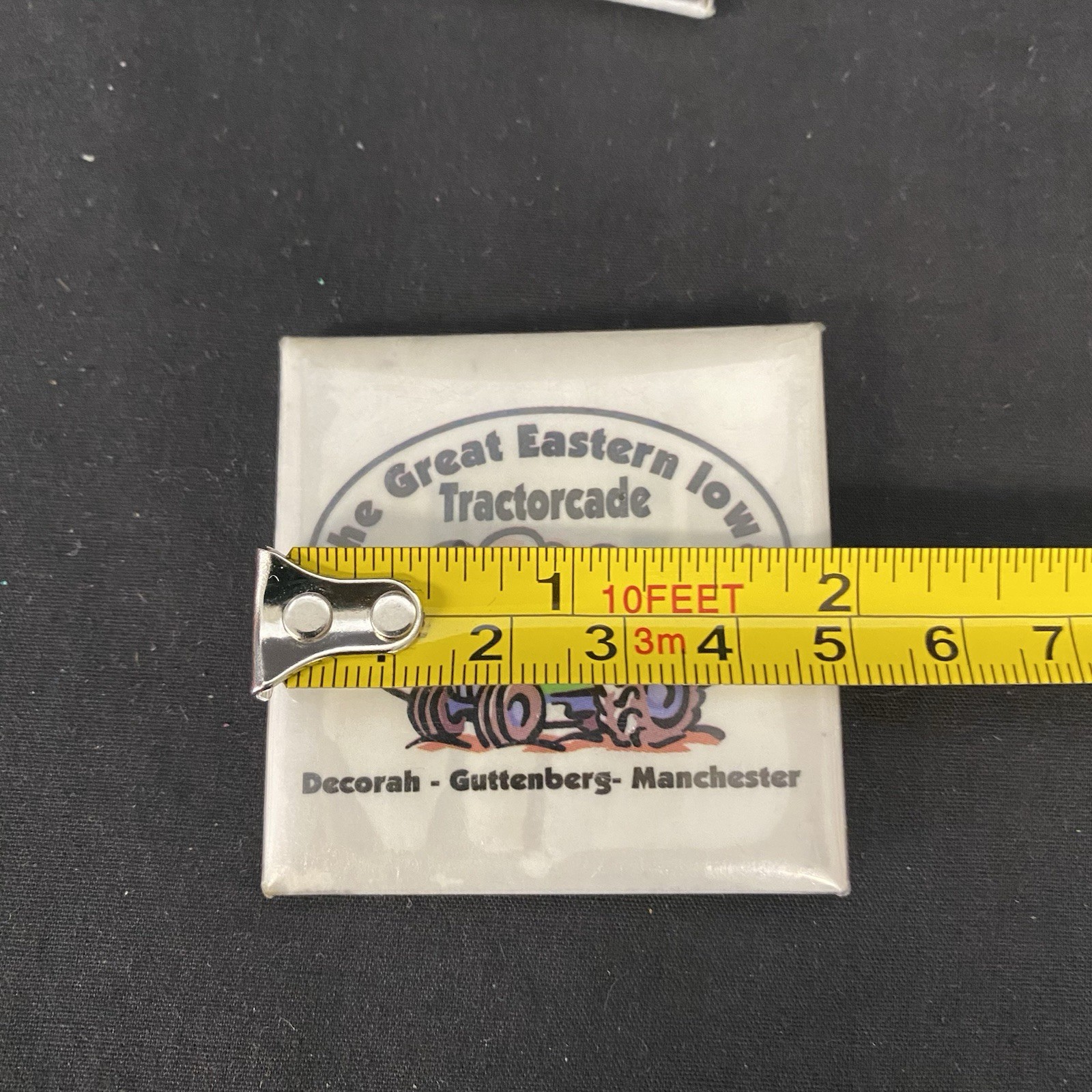 Two Great Eastern Iowa Tractorcade Pins – Midwest Farming WMT Radio – 2003/04