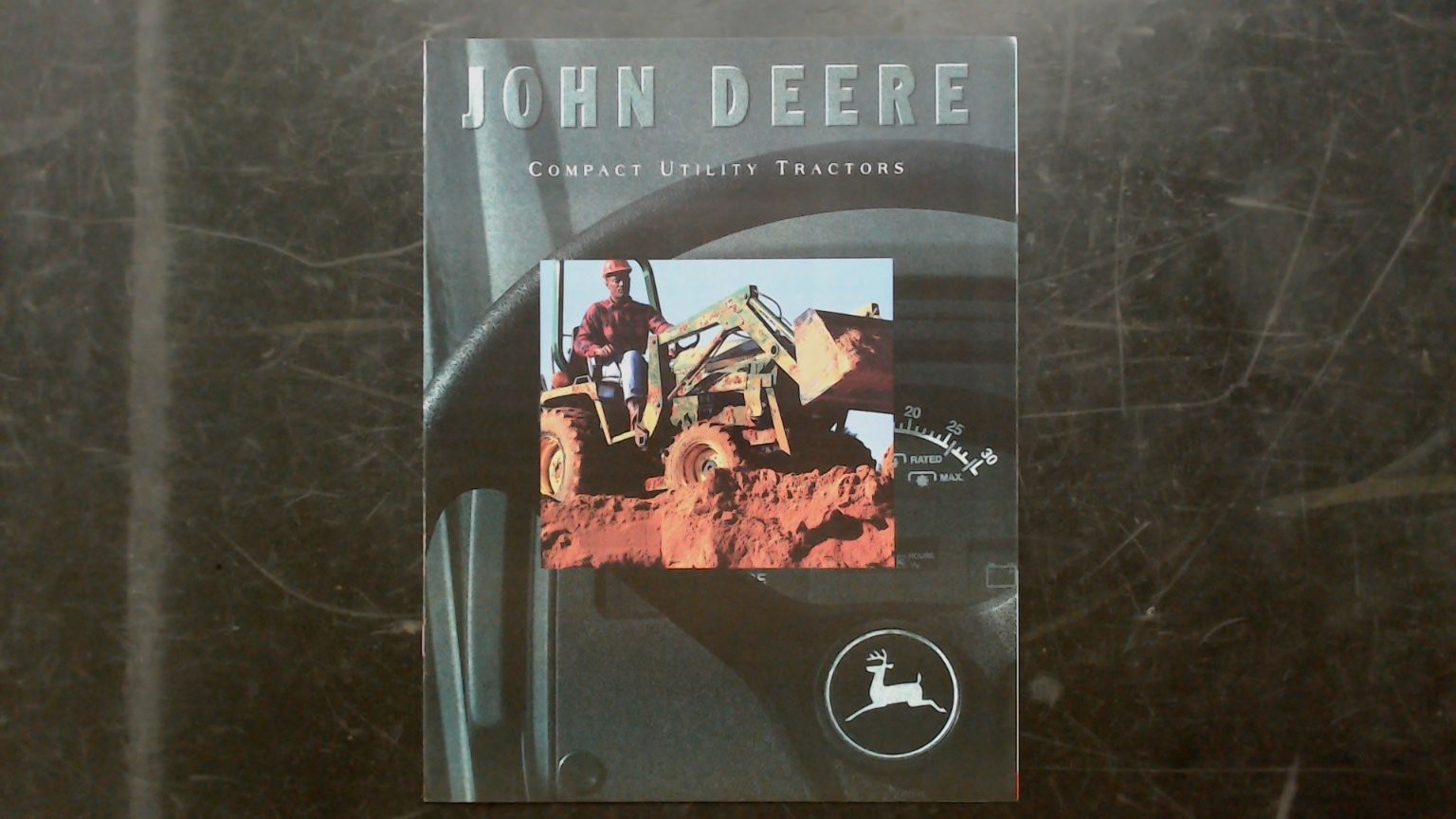 John Deere Compact Utility Tractors Brochure Vintage Agricultural Advertising