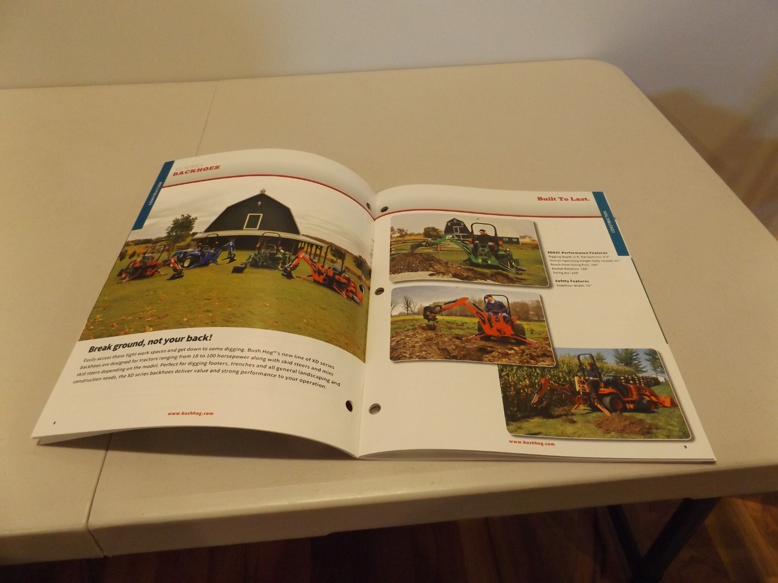 BUSH HOG CONSTRUCTION, LANDSCAPE & TILLAGE, 2017