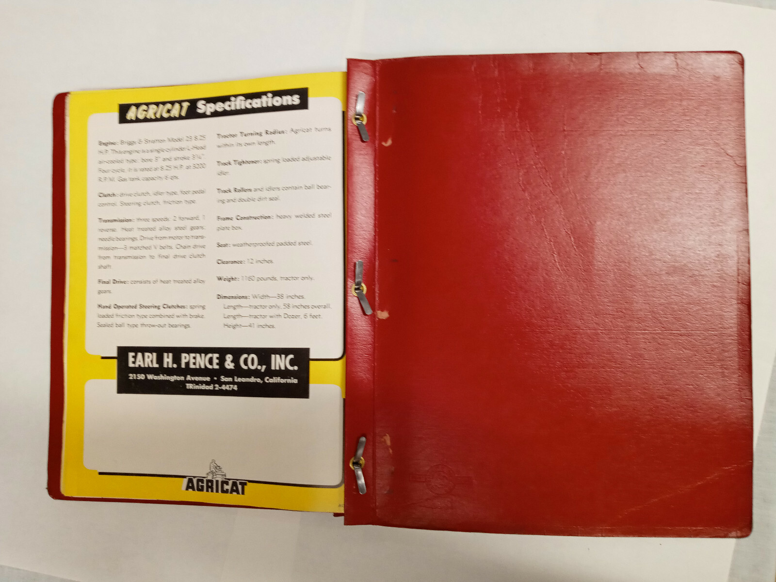 Gravely dealer brochures. 1954. Also includes Woods Ditchwitch Devere Homelite, 