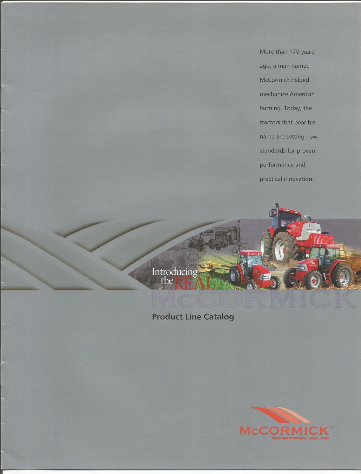 Original 08/2003 McCormick Product Line Sales Brochure 8P The Real McCormick