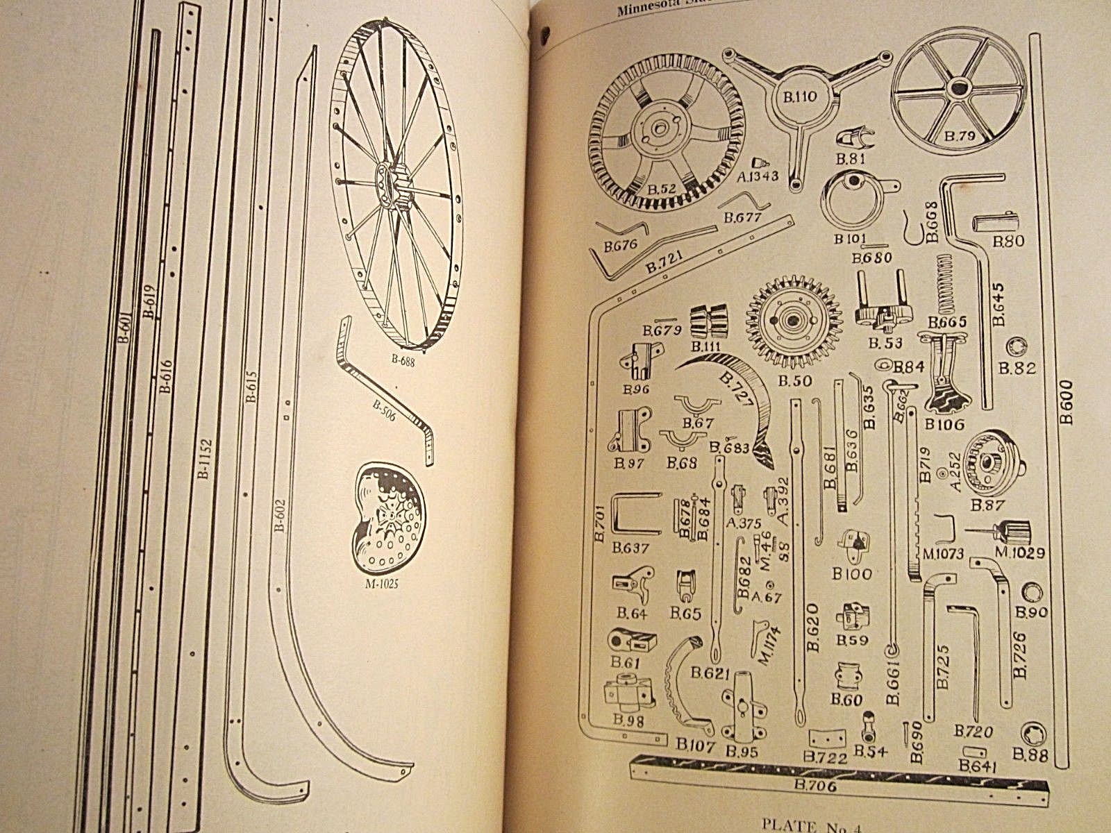 1929 Farm implement Catalog Minnesota Machines Mn State Prison Agriculture