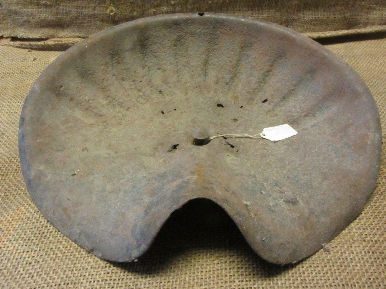Vintage Metal Tractor Seat Old Antique Farm Equipment Iron Steampunk 5626