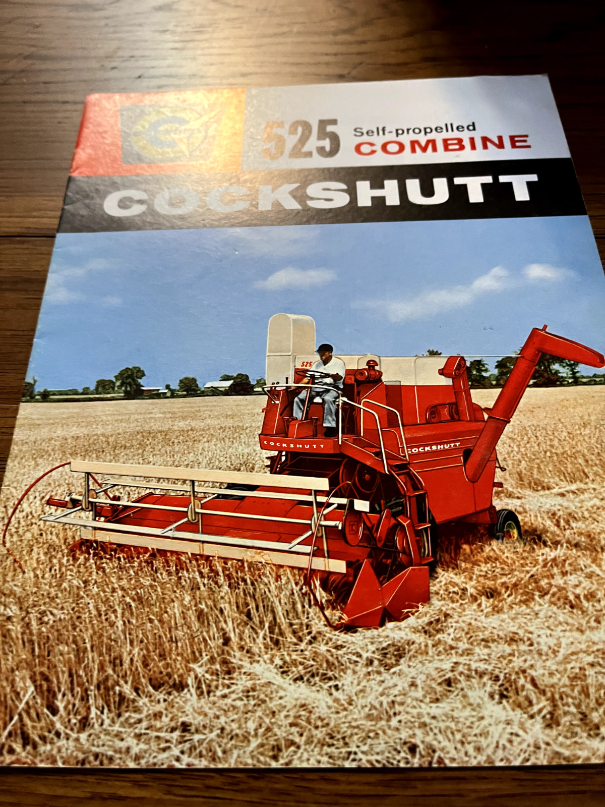 Cockshutt Oliver Tractor 525 Combine Brochure FCCA