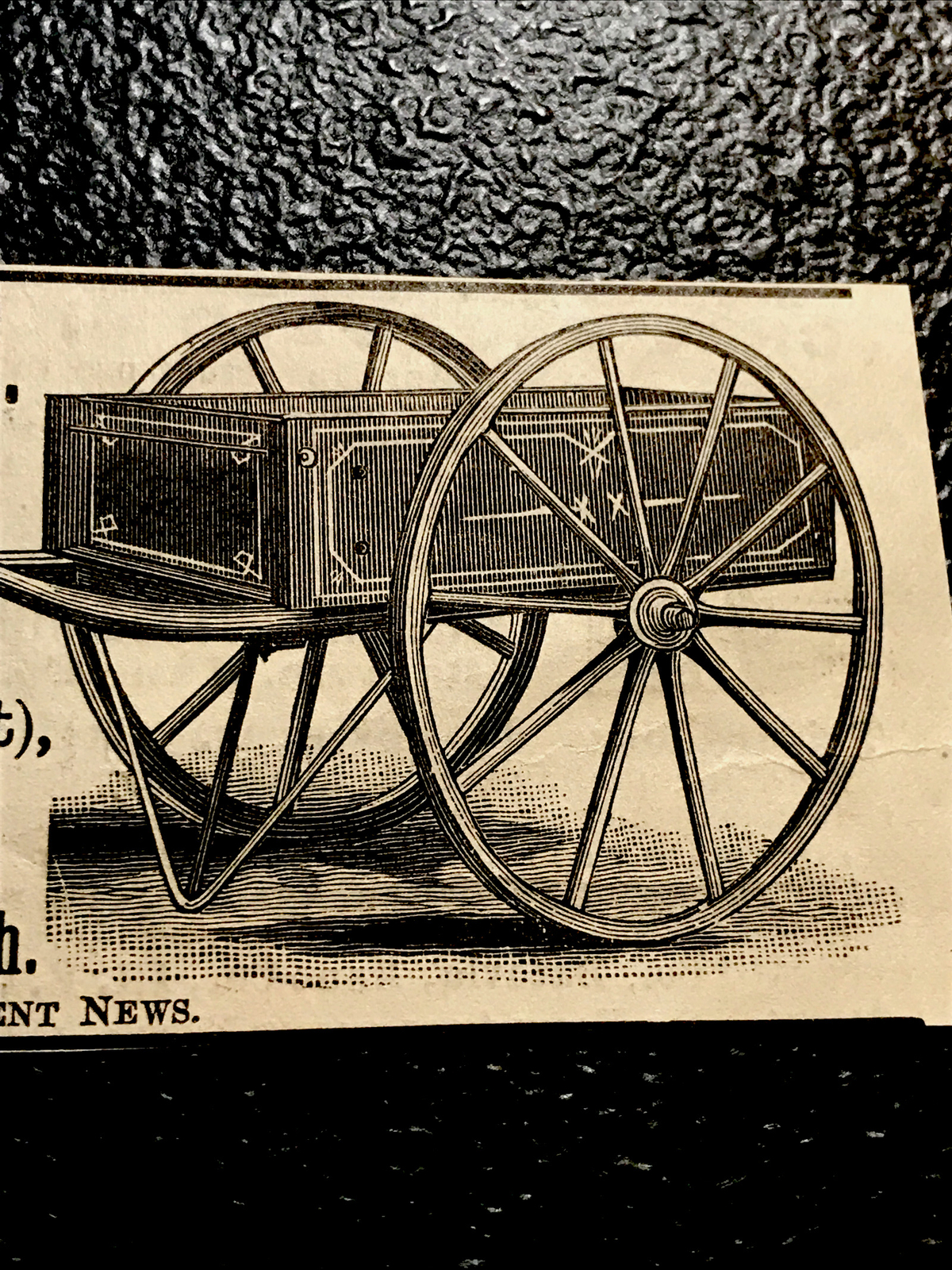 1886 Lansing Wheelbarrow Co Farm Engraving Advertising – Lansing – Michigan