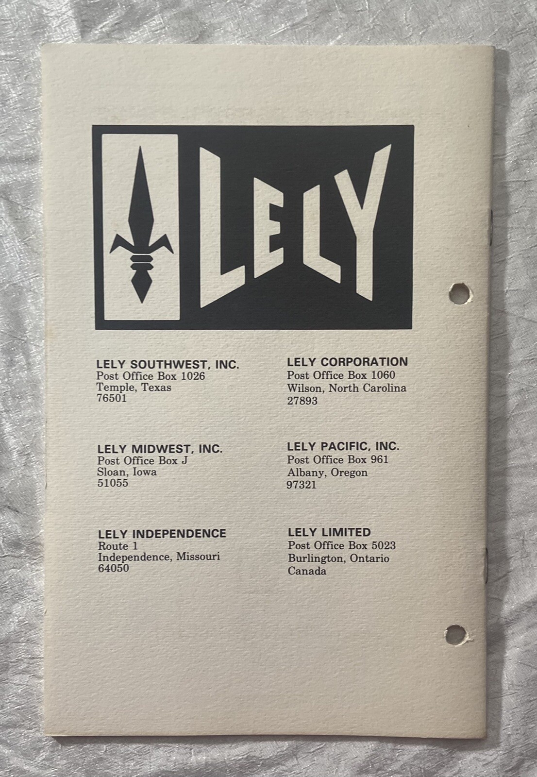 Lely Finger Wheel Hay Rake Operater&rsquo;s Manual Prairie Special Pacer
