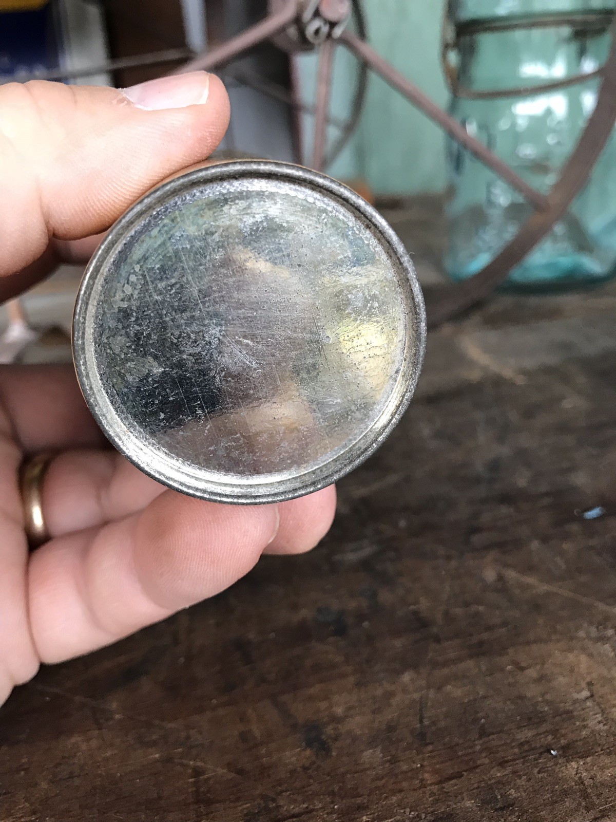 Antique Dr. Hess White Diarrhea For Chicks 25cent Can Farm Medicine Rare