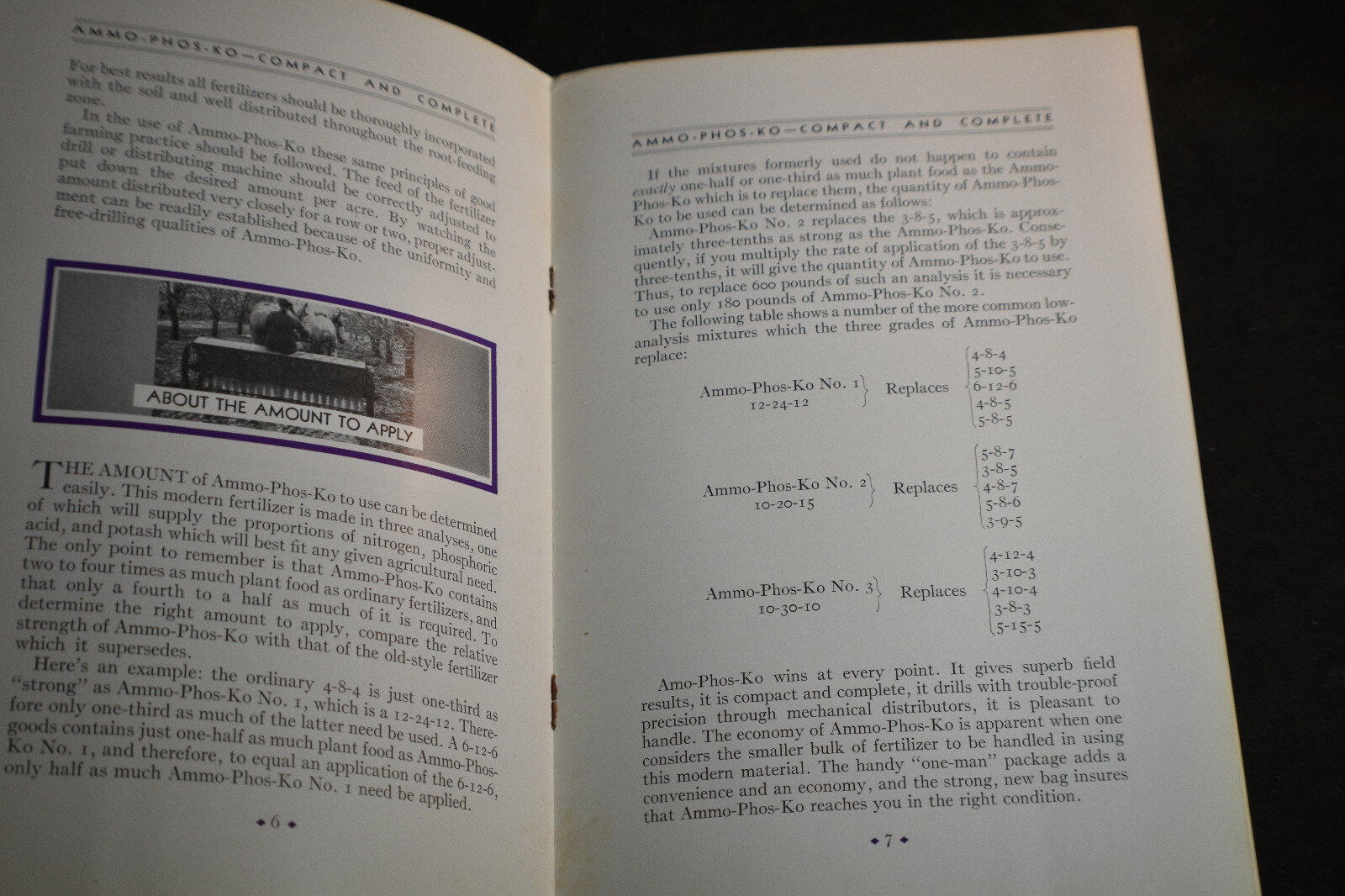 1930 About High Analysis Fertilizers – American Cyanamid Company