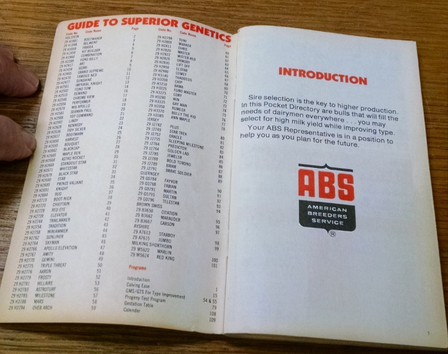 American Breeders Service Guide to Superior Genetics