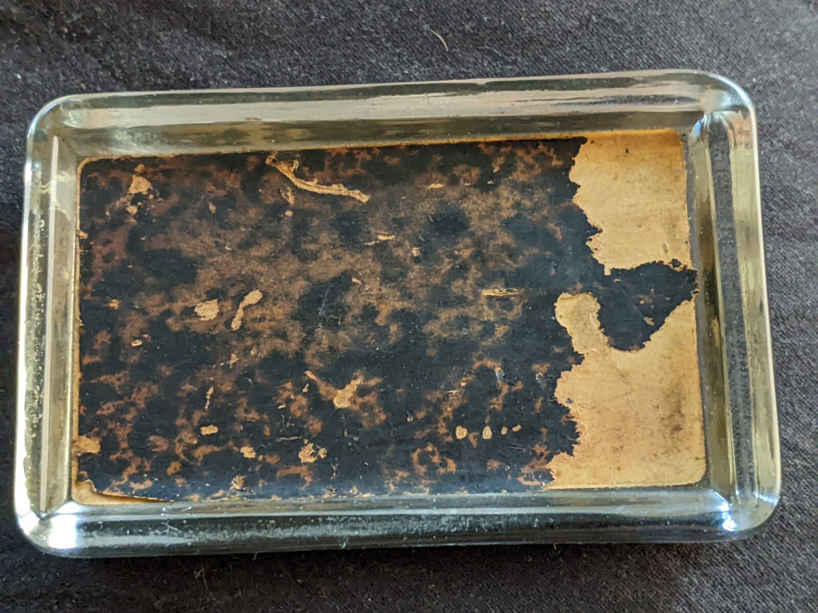 Webb city Missouri? transfer and storage paperweight, image of Steam Tractor