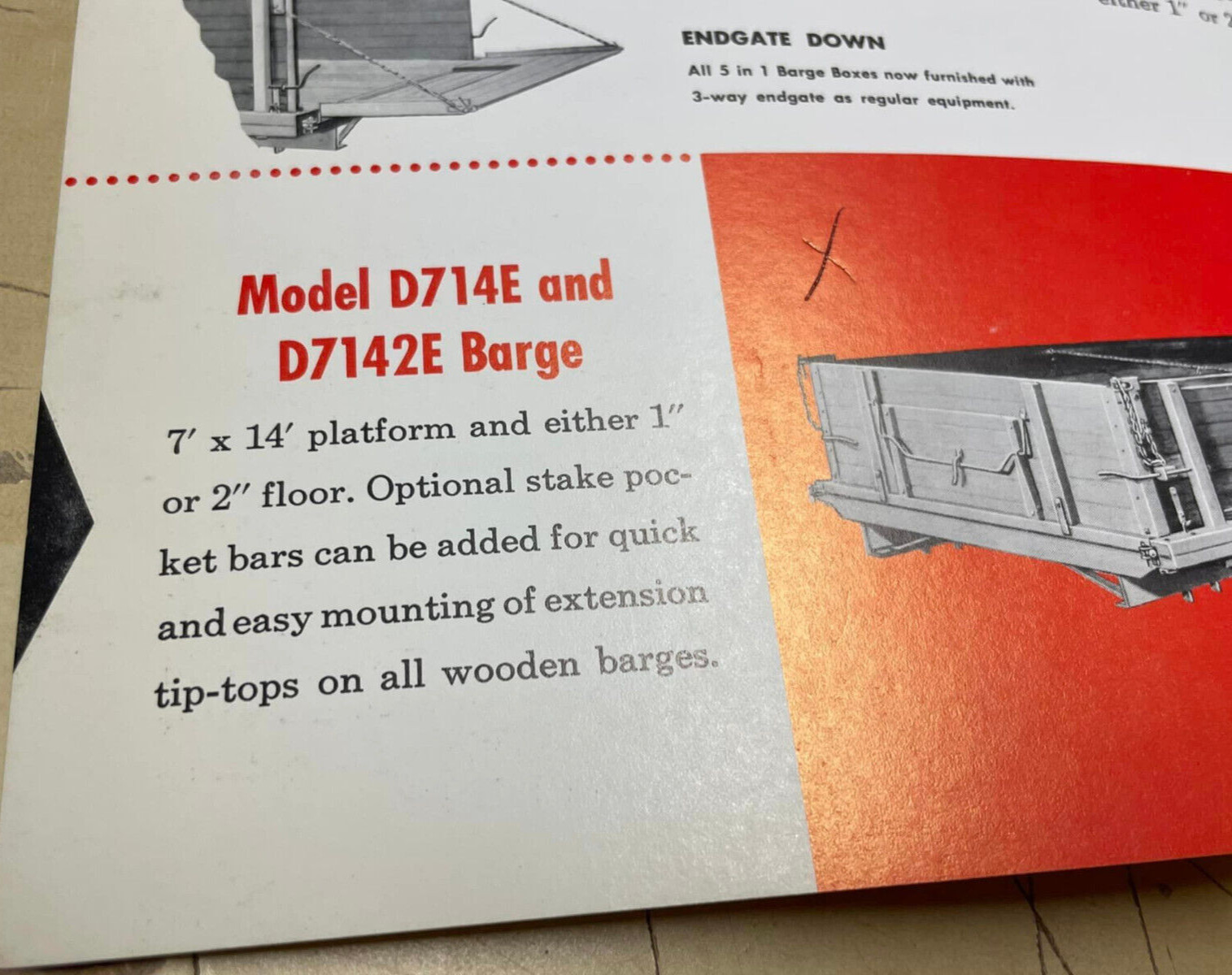Vtg Midwest Farm Wagons Barge Boxes Dultmeier Mfg Brochure Price List Bundle