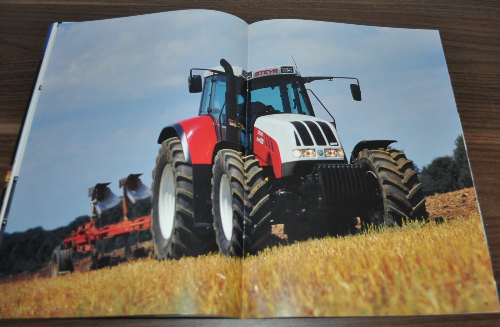 Steyr CVT 120 130 150 170 Tractor Brochure Prospekt