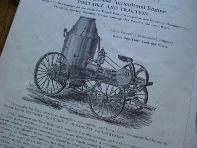 Threshing Machinery 81st Year Catalog 1916 Schenectady NY Westinghouse Rare