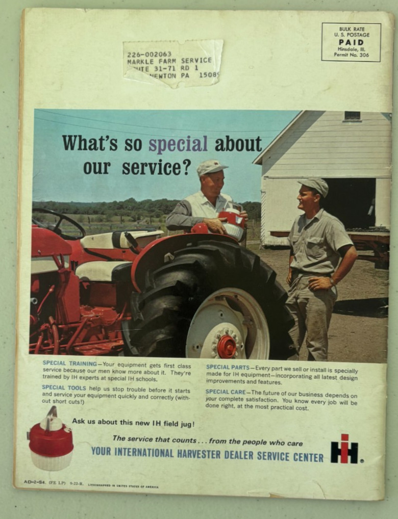 International Harvester Parts & Accessories For 1966 Brochure DCPA26