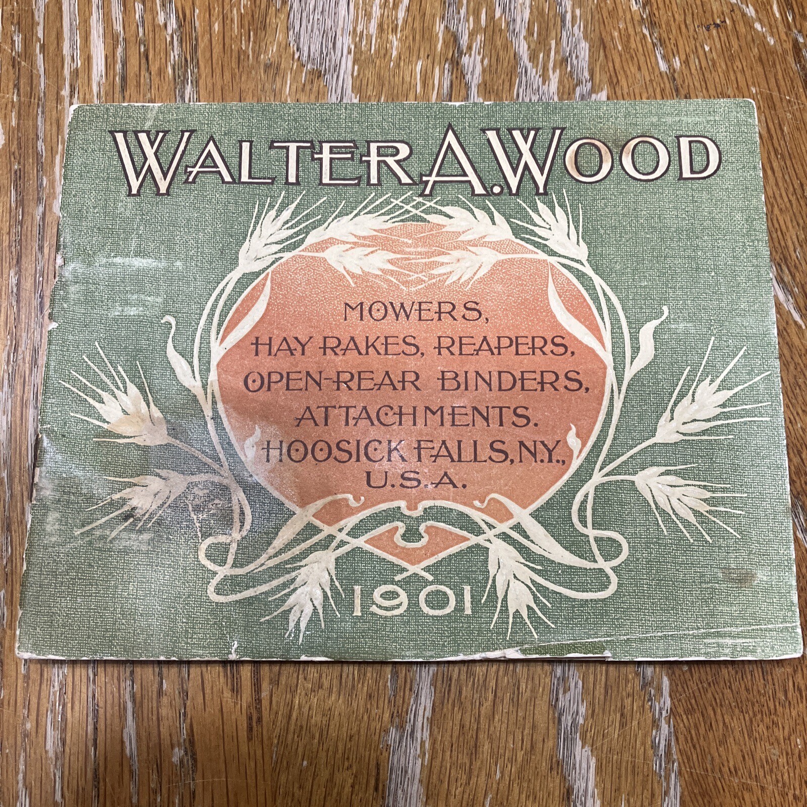 Very Early 1901 « Walter A. Wood » Mowing & Reaping Farm Machine Co.Catalog *